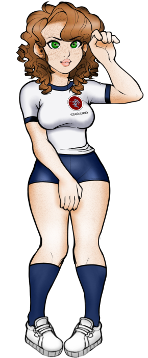cora_allen_in_exercise_uniform_with_socks_and_shoes.png