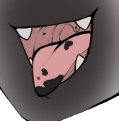 Aera's mouth and tongue