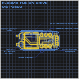 Ms-P3500 Plasma Fusion Drive