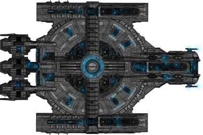 MS-L1-1A Jiyū-Class Light Freighter - Top View