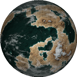 Animated globe of Mevar