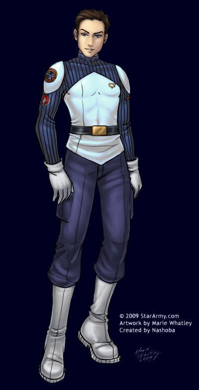 Taii in Type 30 Male Duty Uniform
